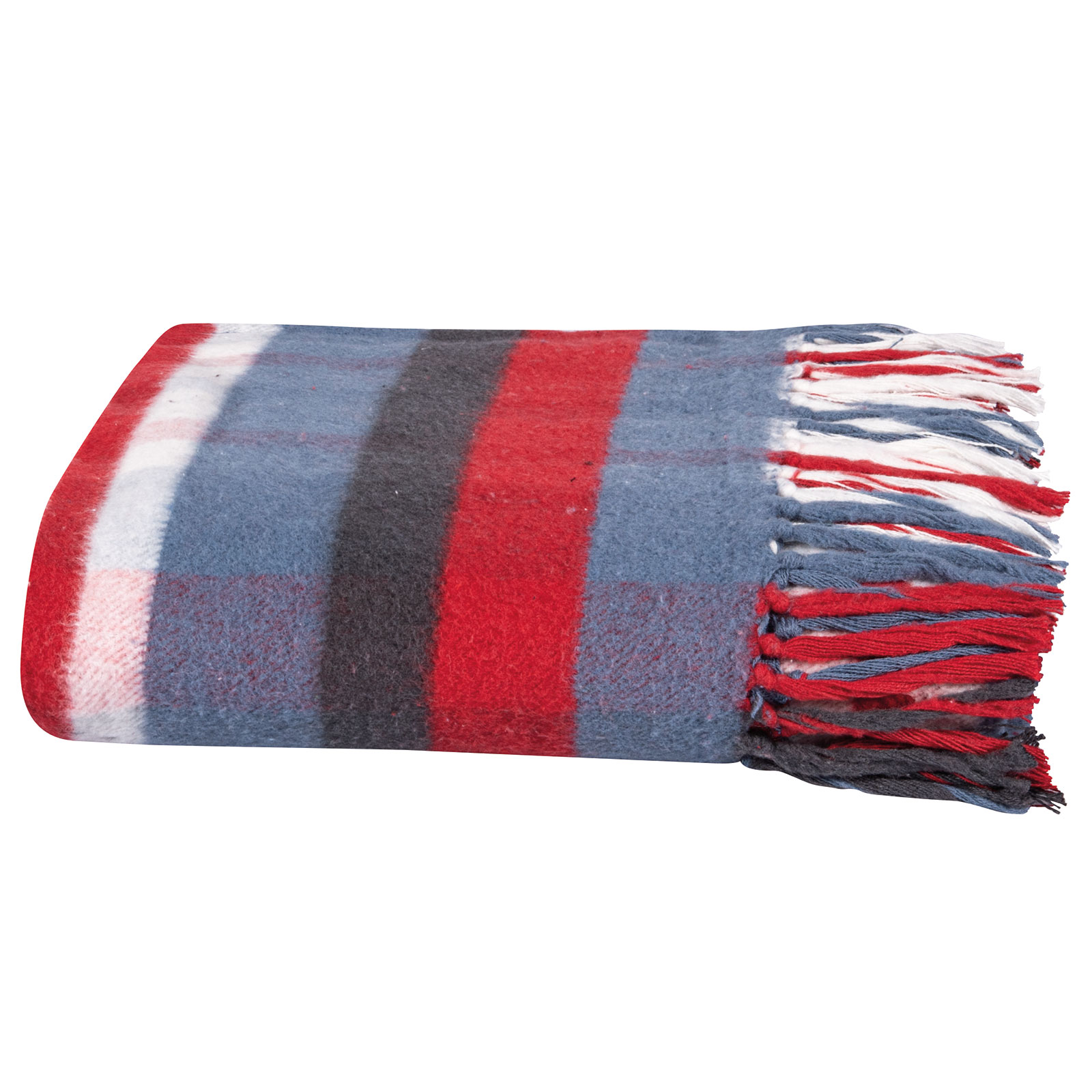 Greenwich Polo Club Ριχτάρι Με Τσάντα Μεγάλη Essential 130x170 2531 Blue-Red - Image 3