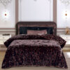 Greenwich Polo Club Κουβερτα Velour Υπερδιπλh Essential 2466 Brown Brown