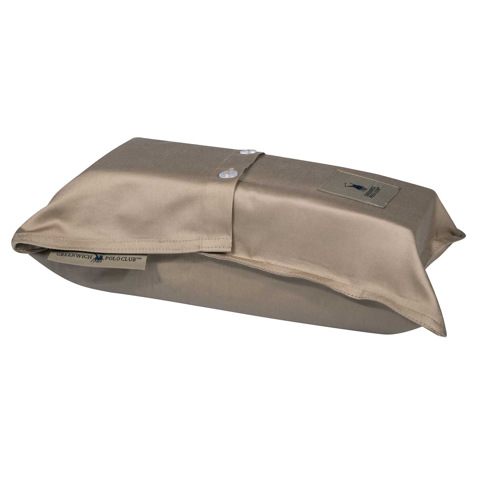 Greenwich Polo Club Σεντονι Me Λαστιχο Υπερδιπλο 160*200+35 Grey Taupe 2258 Grey - Taupe Grey - Taupe - Image 2