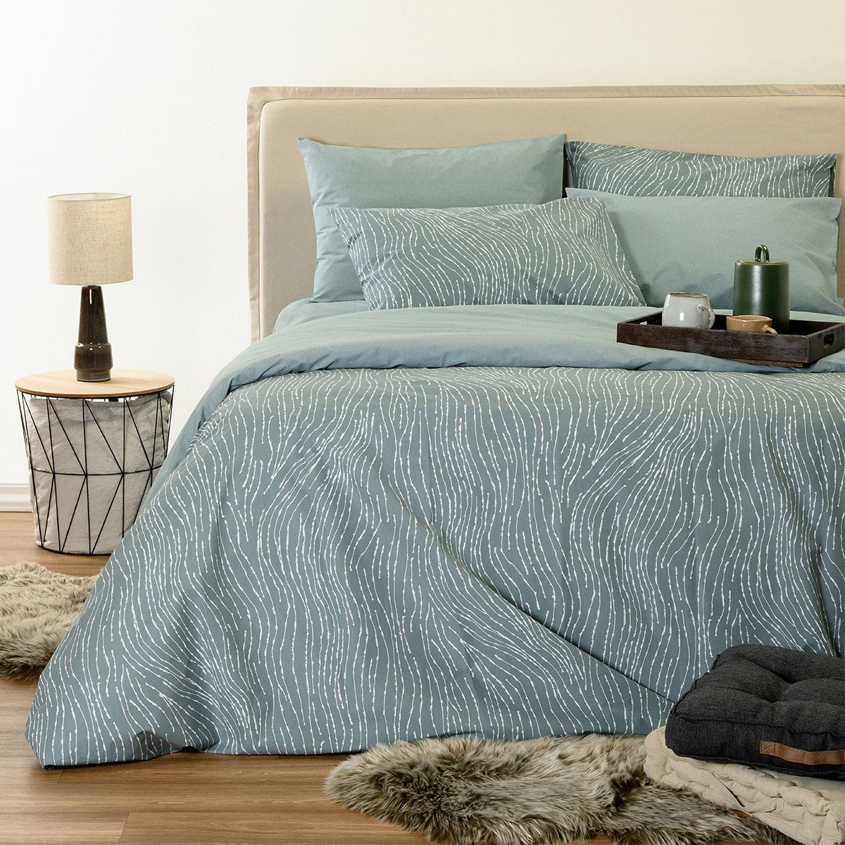 Melinen Home Παπλωμα King Size Brooke Grey Casual Line (240X260) 240X260