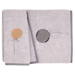Greenwich Polo Club Σετ Πετσέτες Baby Essential 70x130 8876 Beige