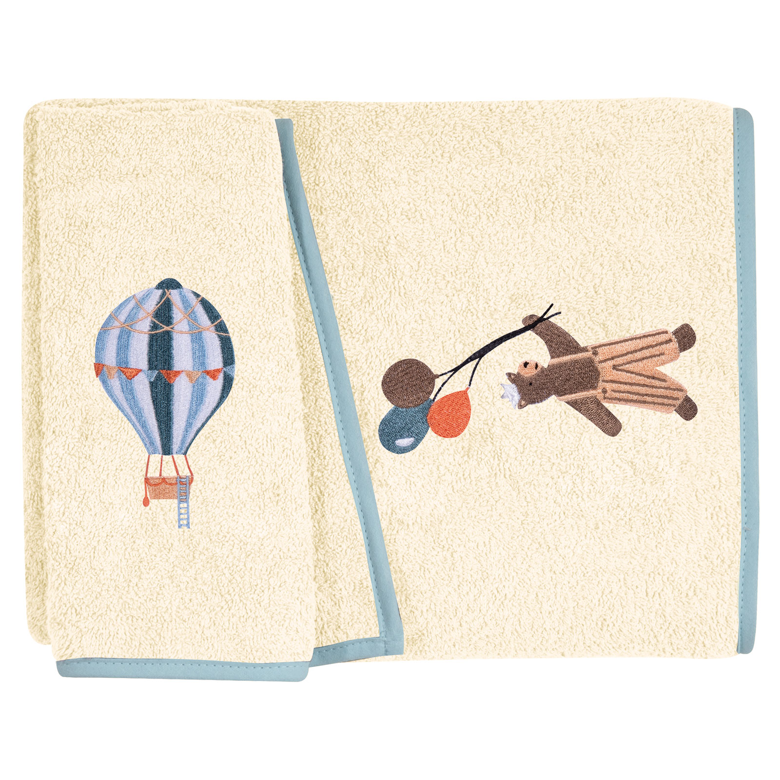 Greenwich Polo Club Σετ Πετσέτες Baby Essential 70x130 8879 Ecru