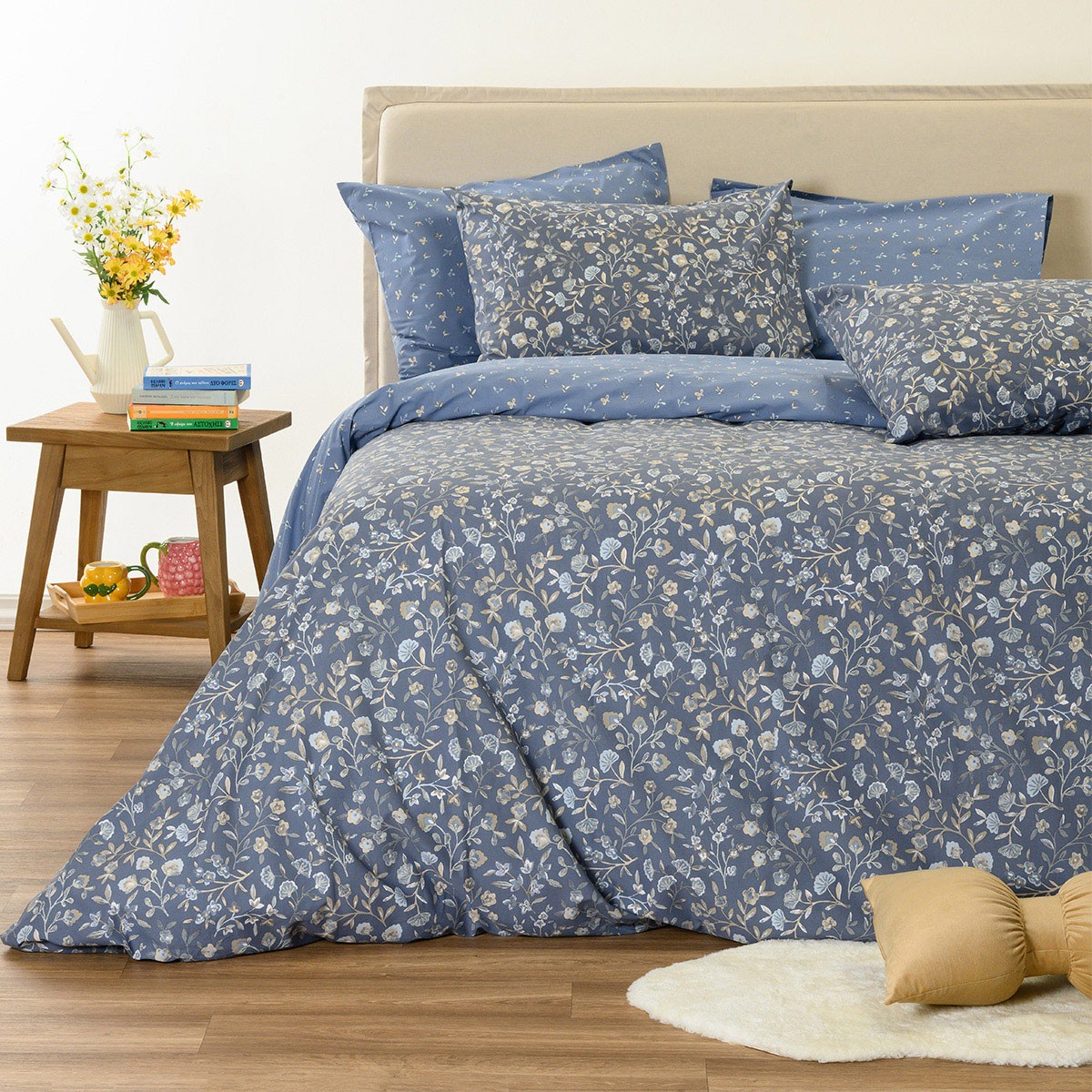 Melinen Home Σετ Σεντονια King Size Augusta Jean Ultra Line (260X270) 260X270
