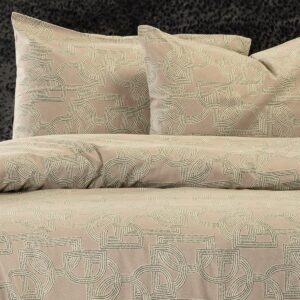 Melinen Home Σετ Μαξιλαροθηκες Φανελενιες Ember Greige (53X72) 53Χ72