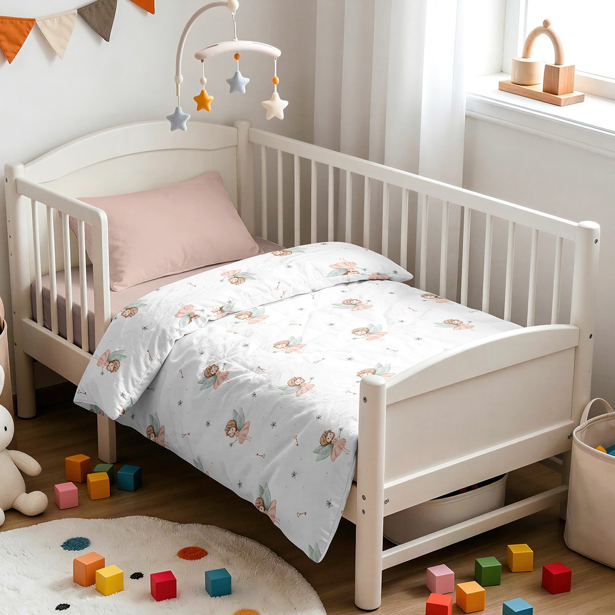 Melinen Home Παπλωμα Κουνιας Blossom Prime Line Baby (110Χ160) 110Χ160