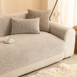 Melinen Home Ανωστρωμα Καναπε Vena Silver (70X210) 70Χ210