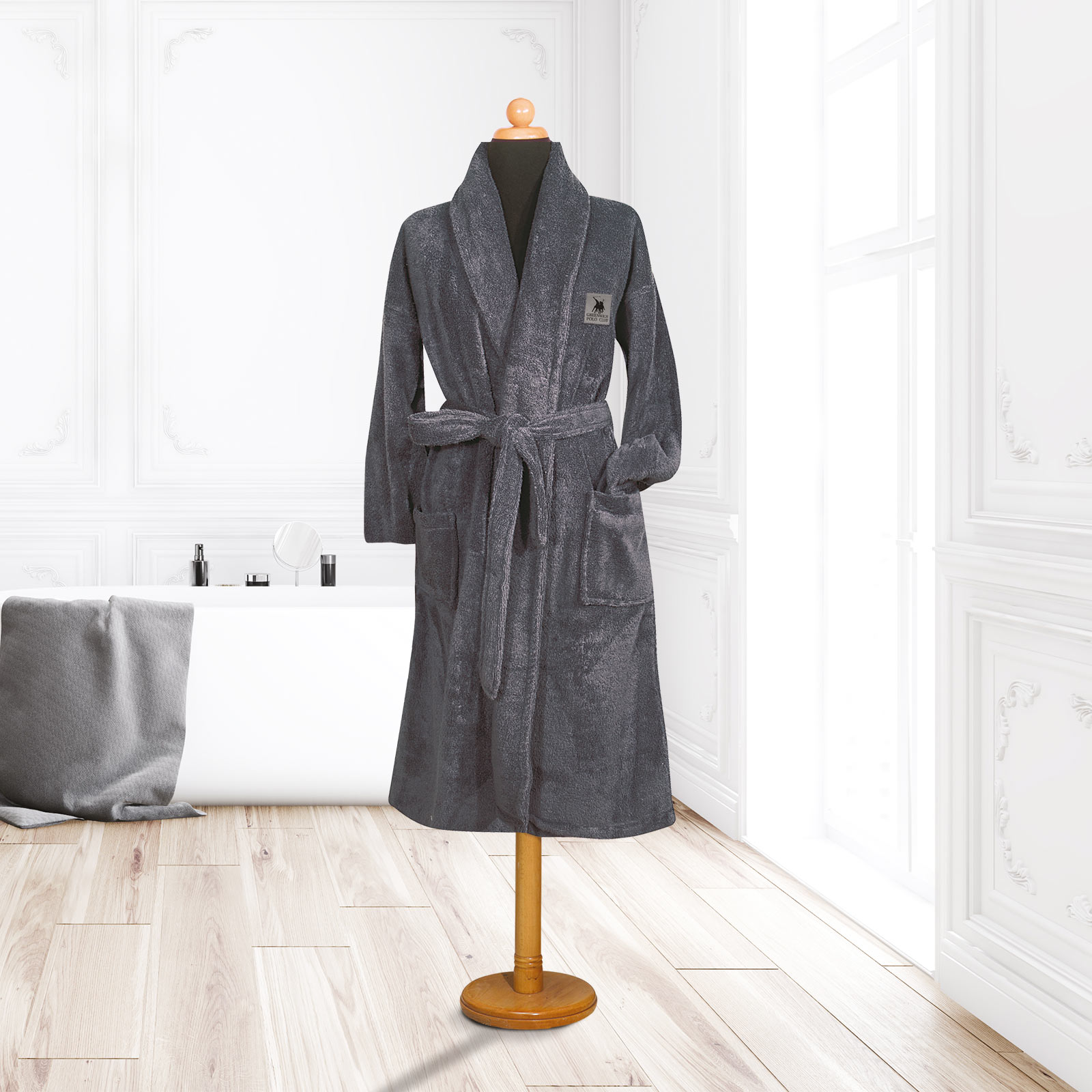 GREENWICH POLO CLUB ΜΠΟΥΡΝΟΥΖΙ 3203 COZY DARK GREY - Image 2