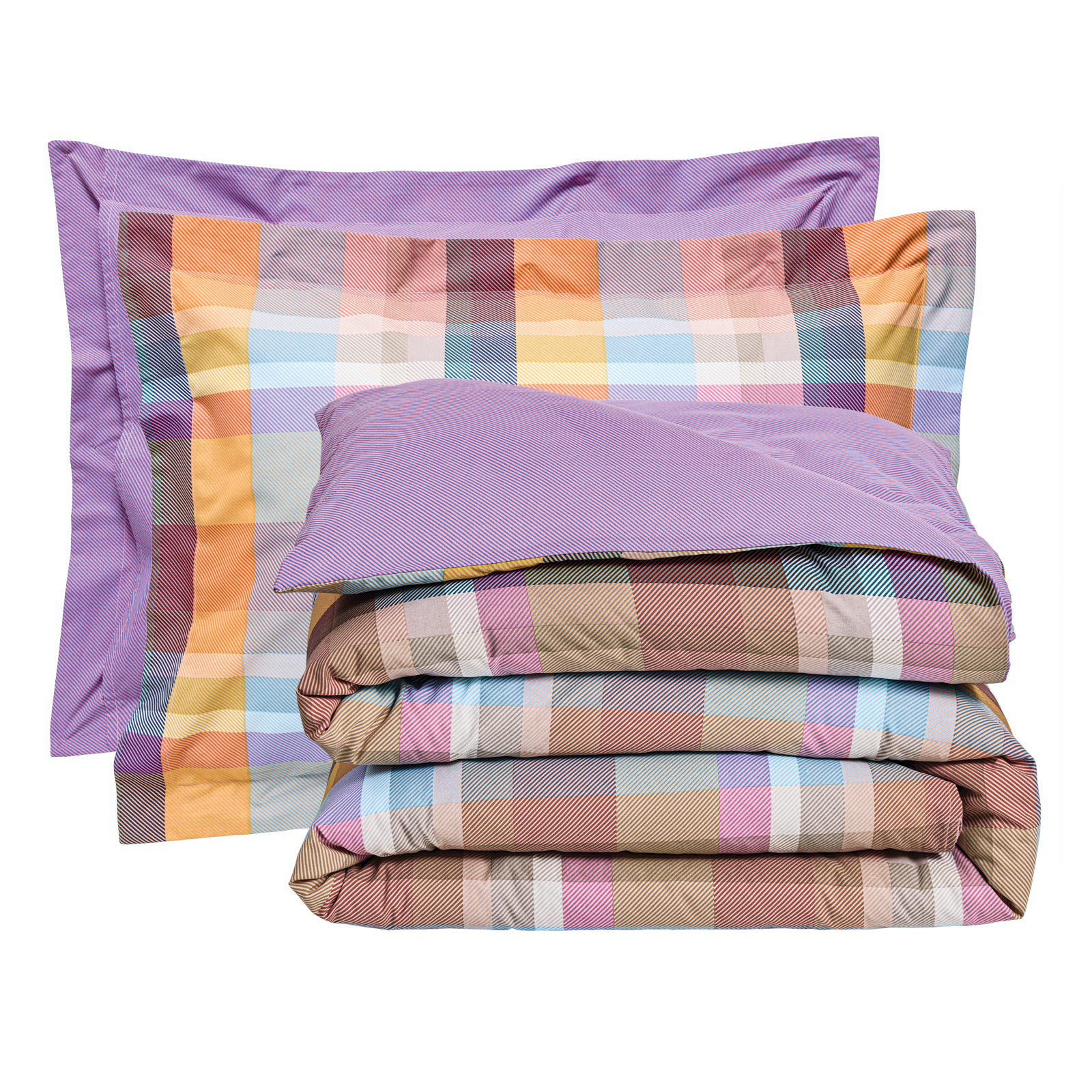 Das Home Σετ Παπλωματοθηκη Υπερδιπλη Casual 5456 Multicolor Multicolor - Image 3