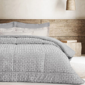 Das Home Κουβερτοπαπλωμα Sherpa Υπερδιπλο 1392 Grey Grey