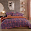 Nef-Nef Homeware Σεντόνι Casual Coreo Σετ Υπέρδιπλο Με Λάστιχο 240x270 Mauve