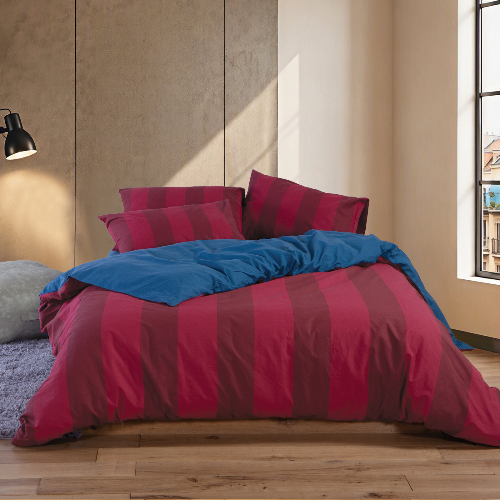 Nef-Nef Homeware ΠΑΠΛΩΜΑΤΟΘΗΚΗ ΒΑΜΒ.ΣΕΤ ΜΟΝΗ CASUAL VERTIA