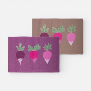 Nef-Nef Homeware ΣΟΥΠΛΑ BAMB.RADISH 33X48 BROWN/PURPLE