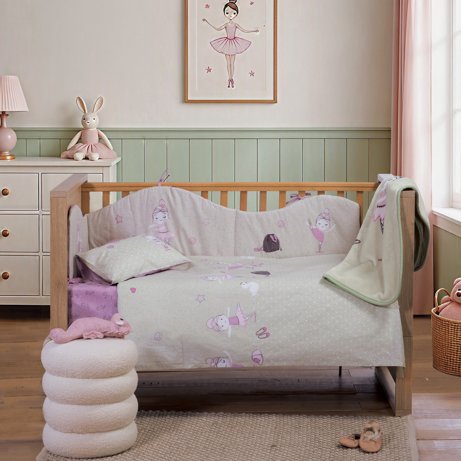 Nef-Nef Homeware ΣΕΝΤΟΝΙ ΒΑΜΒ ΚΟΥΝΙΑΣ BALLERINE WORLD 3TMX