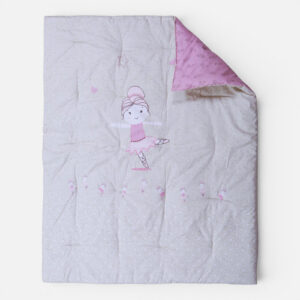 Nef-Nef Homeware ΠΑΠΛΩΜΑ ΒΑΜΒ-ΠΟΛ BALLERINE WORLD 110X140