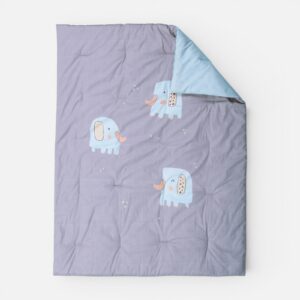 Nef-Nef Homeware ΠΑΠΛΩΜΑ ΒΑΜΒ-ΠΟΛ ELEPHANTS 26 110X140