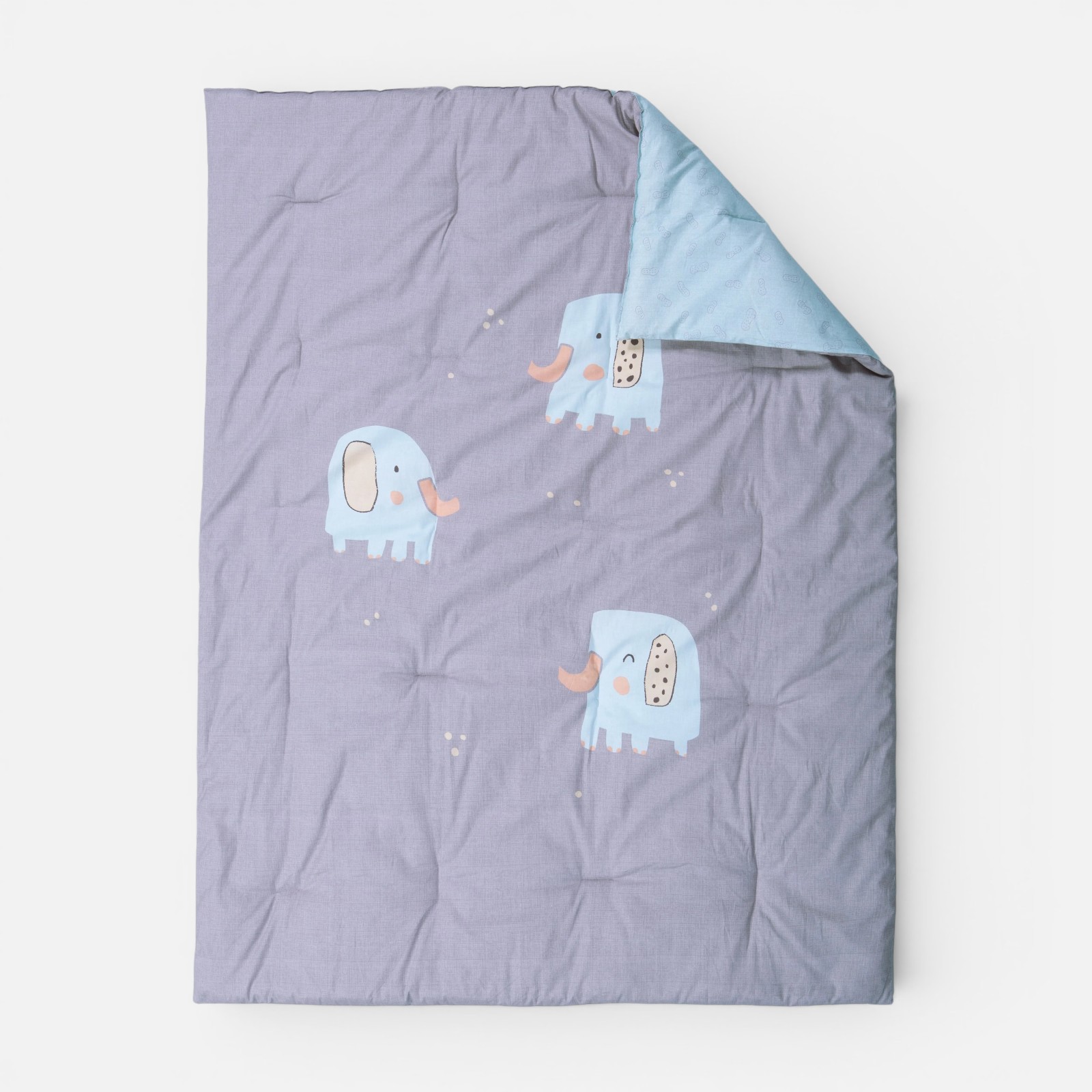 Nef-Nef Homeware ΠΑΠΛΩΜΑ ΒΑΜΒ-ΠΟΛ ELEPHANTS 26 110X140