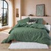 Nef-Nef Homeware Παπλωματοθήκη Wild Σετ Υπέρδιπλη 240x230 Green