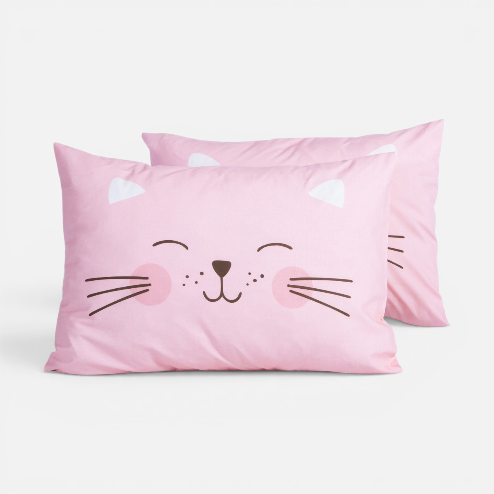 Nef-Nef Homeware ΜΑΞΙΛΑΡΟΘΗΚΗ ΒΑΜΒ.HAPPY CAT 52X72