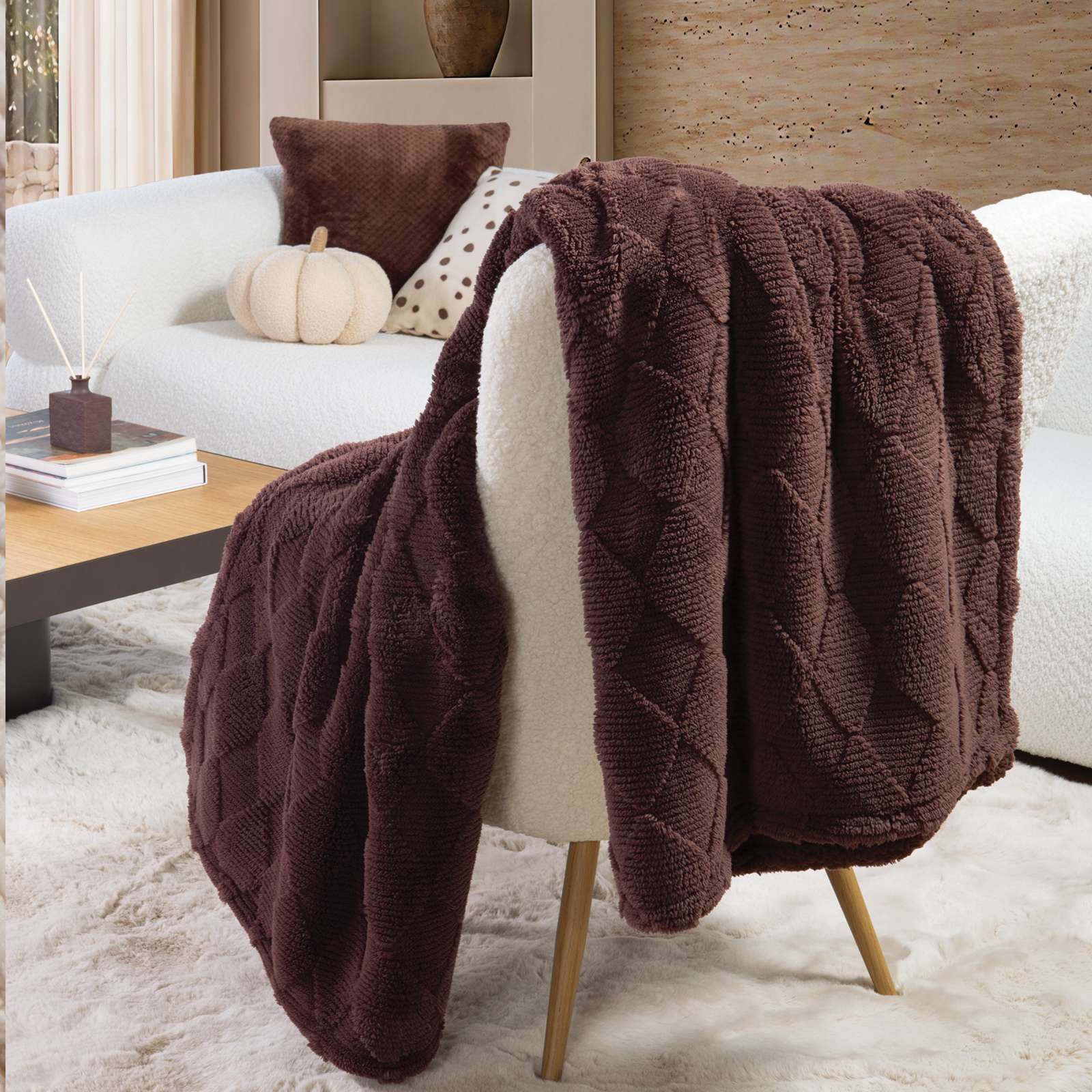 Nef-Nef Homeware ΚΟΥΒΕΡΤΑΚΙ ΚΑΝΑΠΕ ΠΟΛ.MIZENIE 130X180