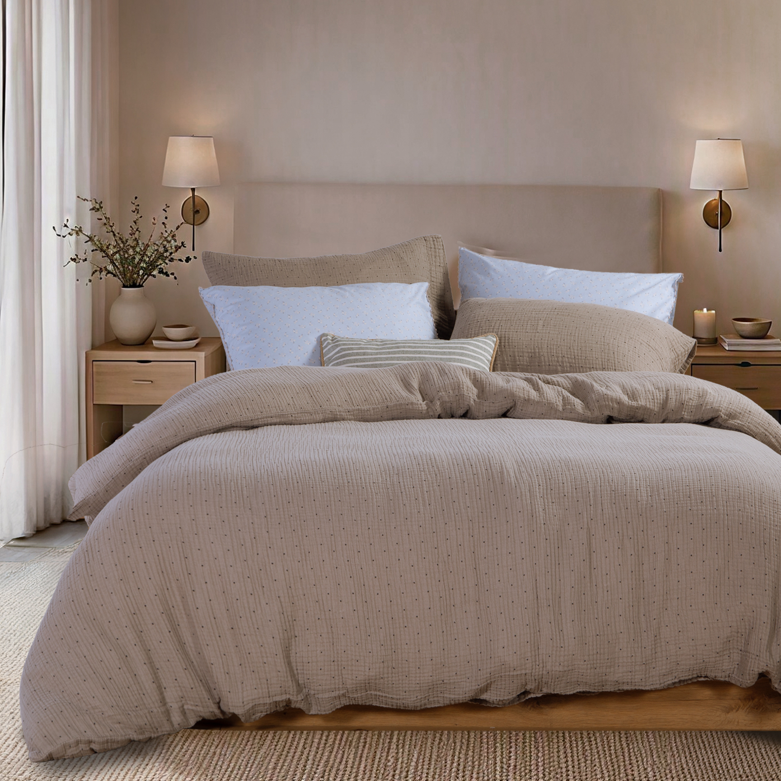 Nef-Nef Homeware ΠΑΠΛΩΜΑΤΟΘΗΚΗ ΒΑΜΒ.DOTS ΣΕΤ ΜΟΝΗ
