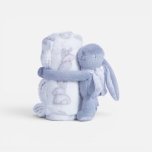 Nef-Nef Homeware ΚΟΥΒΕΡΤΑΚΙ FLEECE ΠΟΛ.BUNNY BOO 75X100
