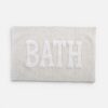 Nef-Nef Homeware Ταπέτο Μπάνιου Bath 50x80 Εκρού