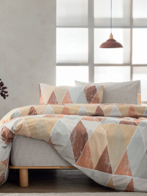 Palamaiki Σετ Μονά Σεντόνια Fashion Life 170x265 FL6311 Χωρίς Λάστιχο