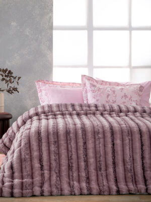 Palamaiki Κουβερτοπάπλωμα Υπέρδιπλο 220x240 KELY PURPLE