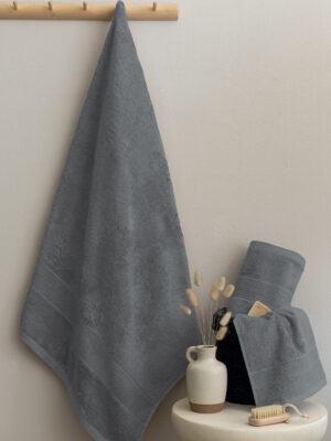 Palamaiki Πετσέτα Λουτρού Towels Collection 70x140 VINS COAL