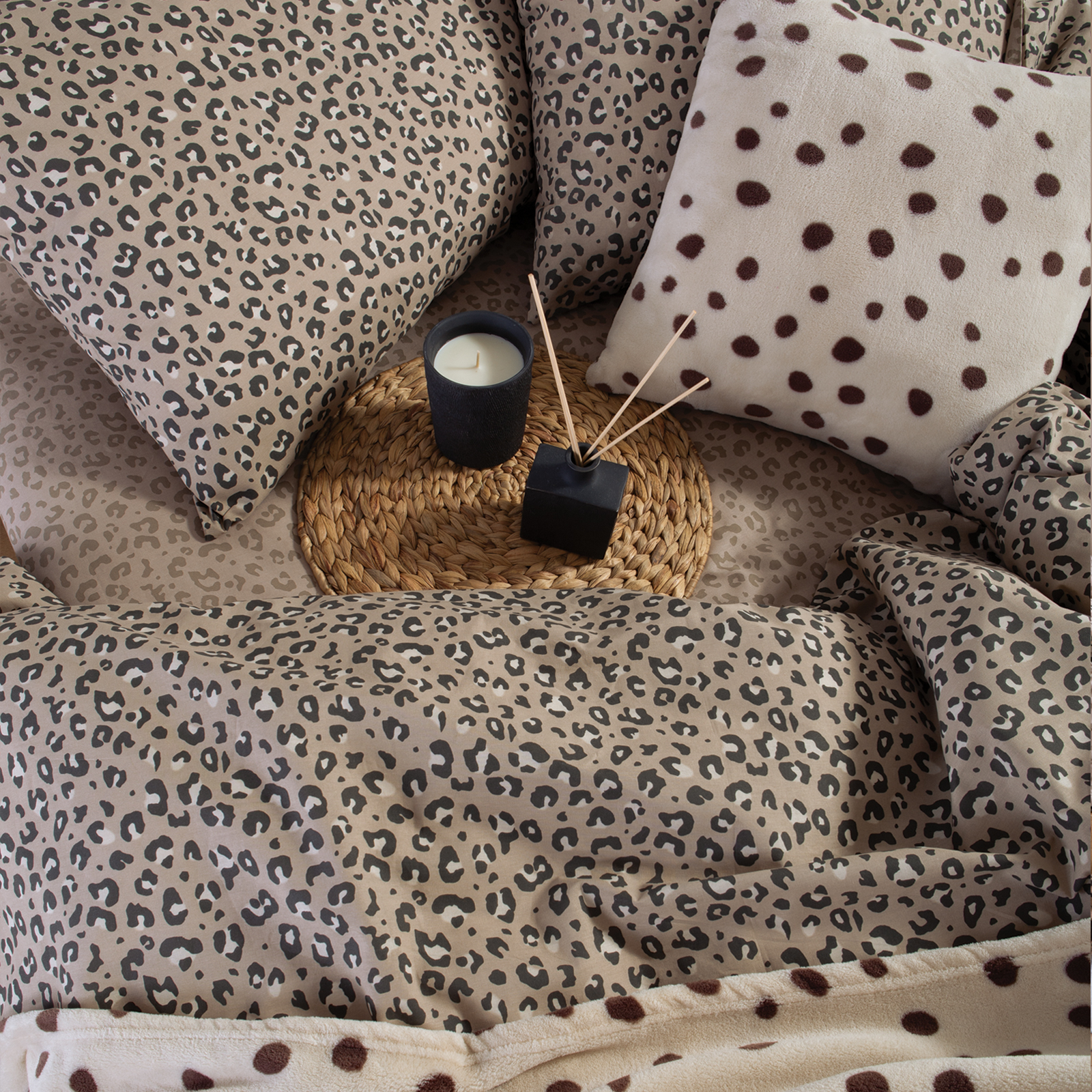 Nef-Nef Homeware ΠΑΠΛΩΜΑΤΟΘΗΚΗ ΒΑΜΒ.WILD ΣΕΤ ΜΟΝΗ
