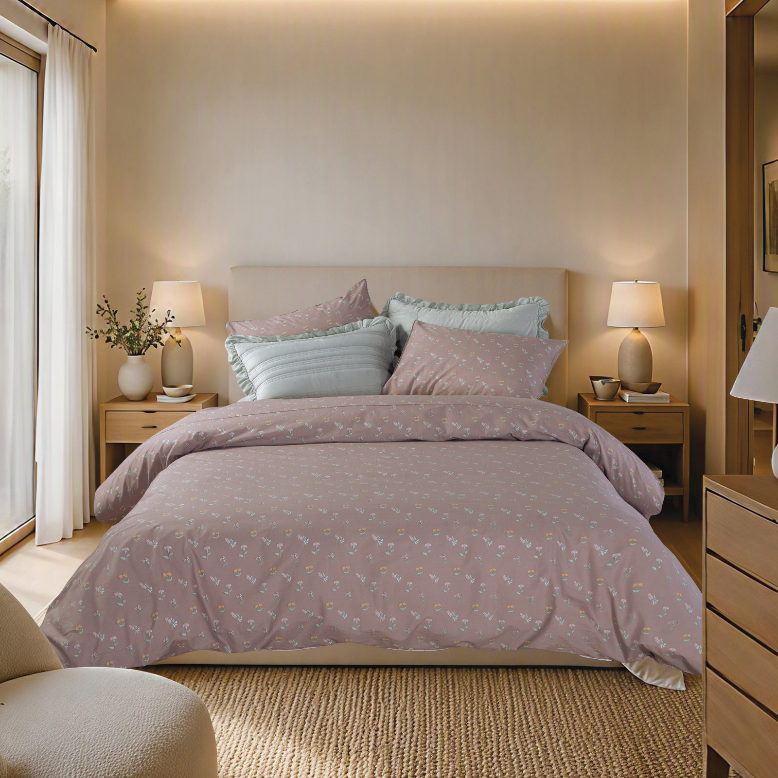 Nef-Nef Homeware ΣΕΝΤΟΝΙ ΒΑΜΒ.VIOLAN ΣΕΤ Υ/ΠΛΟ 240Χ270