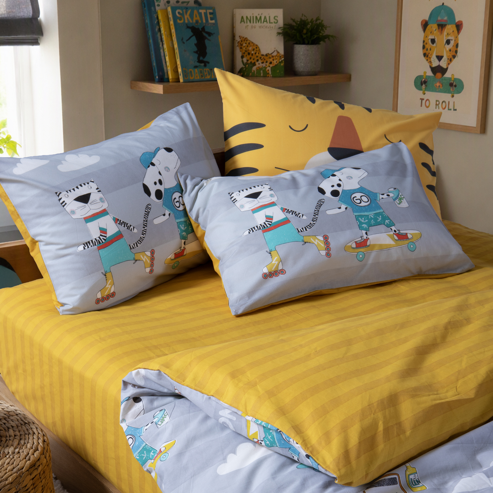 Nef-Nef Homeware ΠΕΤΣΕΤΑ ΒΑΜΒ ΣΕΤ COOL SKATING 2 ΤΜΧ