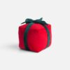 Nef-Nef Homeware Διακοσμητικό-Στοπ Πόρτας Gift 22x22x22 Κόκκινο