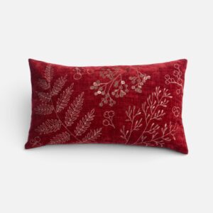 Nef-Nef Homeware Μαξιλάρι Leaves 30x50 Κόκκινο