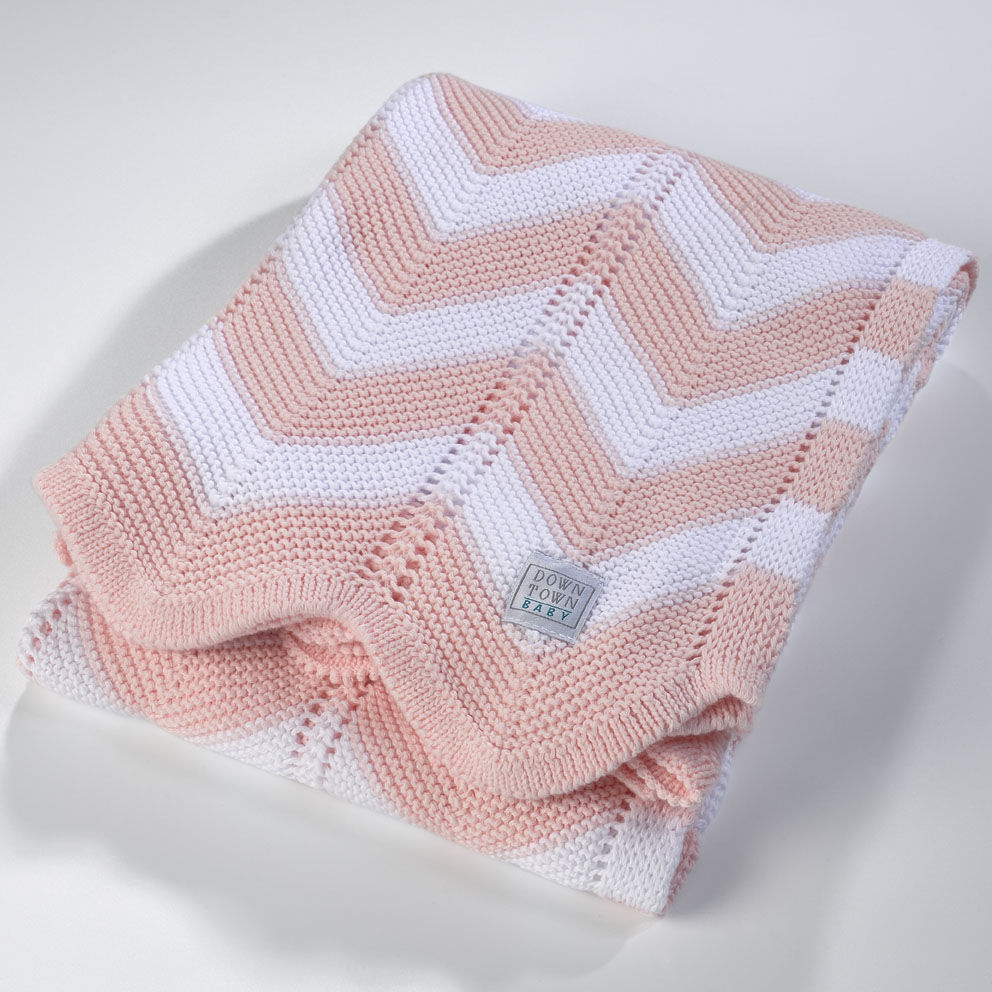 Down Town Κουβέρτα Λίκνου 75x105 DT456 Pink