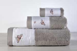 Down Town Σετ Πετσέτες Melina 90x150 857 Beige