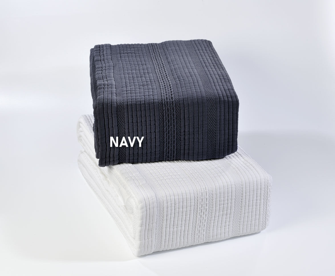 Down Town Κουβέρτα Μονή 170x240 1786 Navy - Image 2