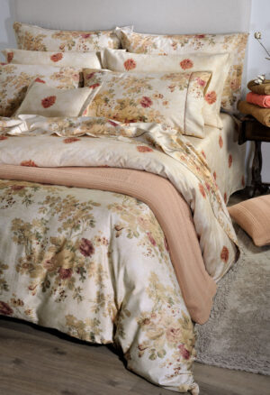 Down Town Πάπλωμα English Flower Υπέρδιπλα 235x250 885 Beige