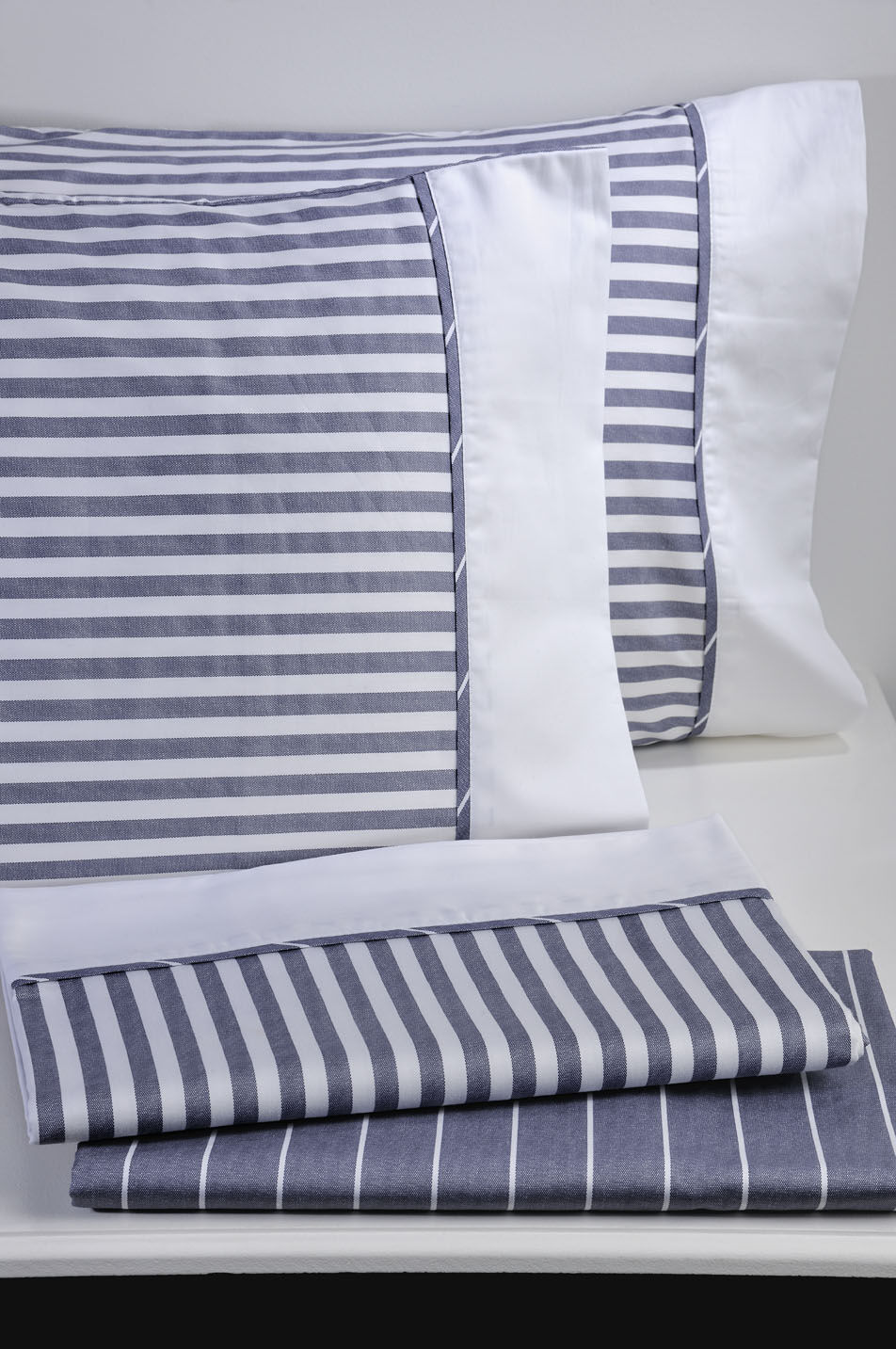 Down Town Σετ Σεντόνια Elvira Stripe King 280x290 878 Blue