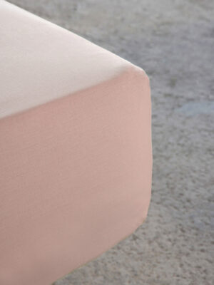 Nima Home Σεντόνι Γίγας με Λάστιχο Unicolors - Light Pink Ροζ