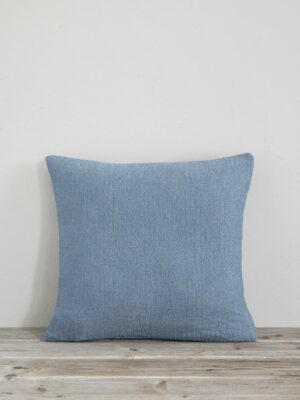Nima Home Διακοσμητική Μαξιλαροθήκη 45x45 - Azura Denim Μπλε