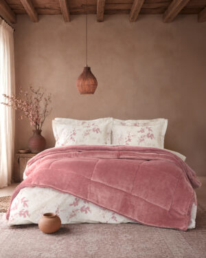 Nima Home Κουβέρτα/Πάπλωμα Μονό 160x220 - Cira Apple Pink Ροζ