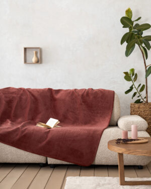 Nima Home Ριχτάρι 180x300 - Eira Burgundy Μπορντώ