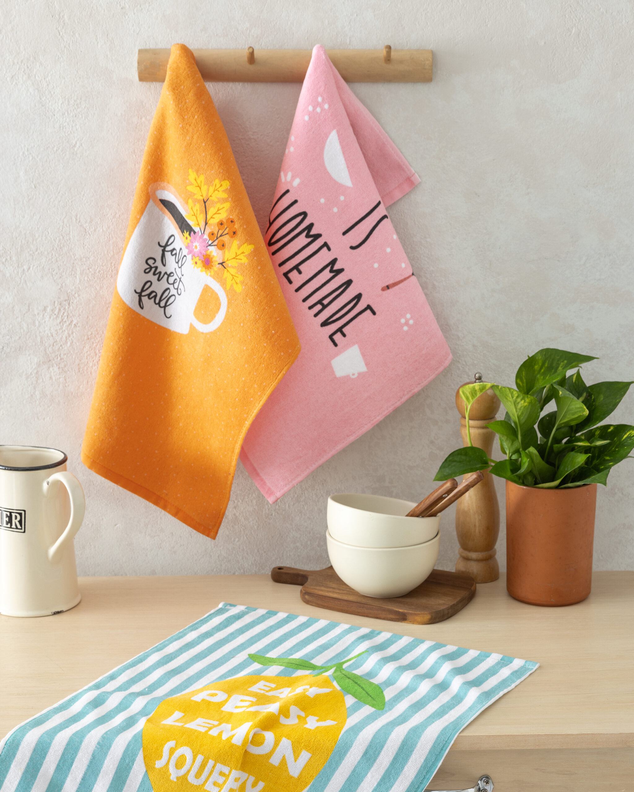 Nima Home Πετσέτα Κουζίνας 40x60 - Happiness - Image 2