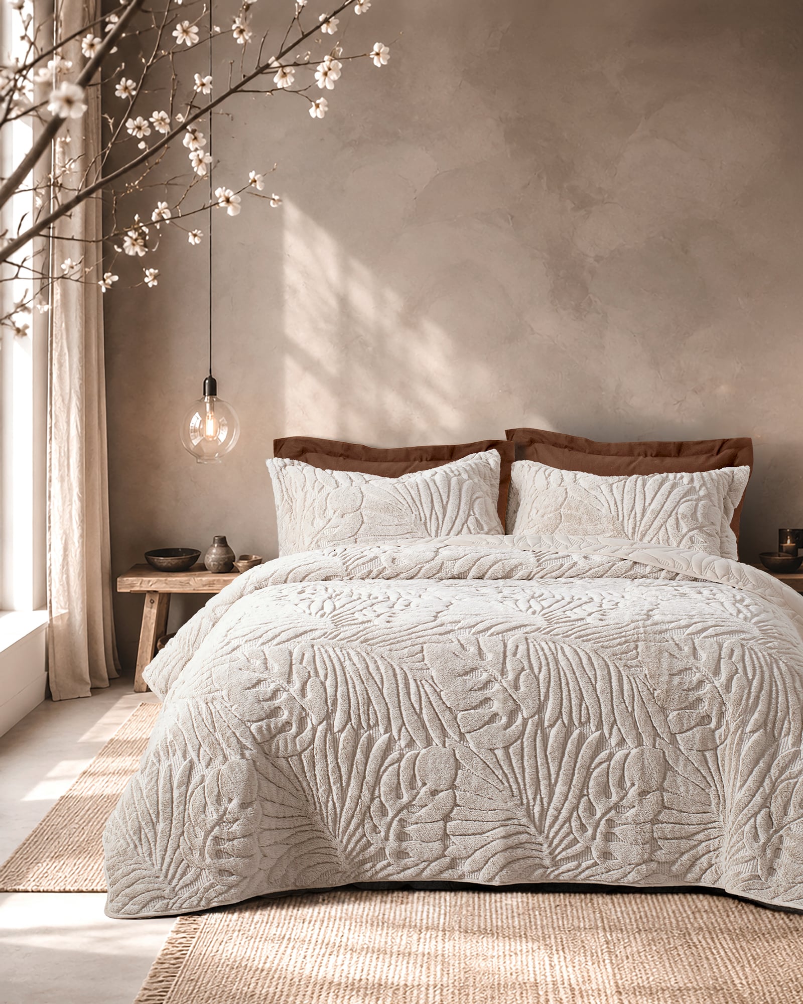 Nima Home Κουβερλί Υπέρδιπλο 220x240 - Silken