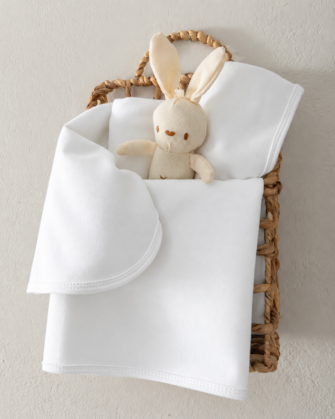 Nima Bebe Σελτεδάκι 55x75 - Boubou White Λευκό