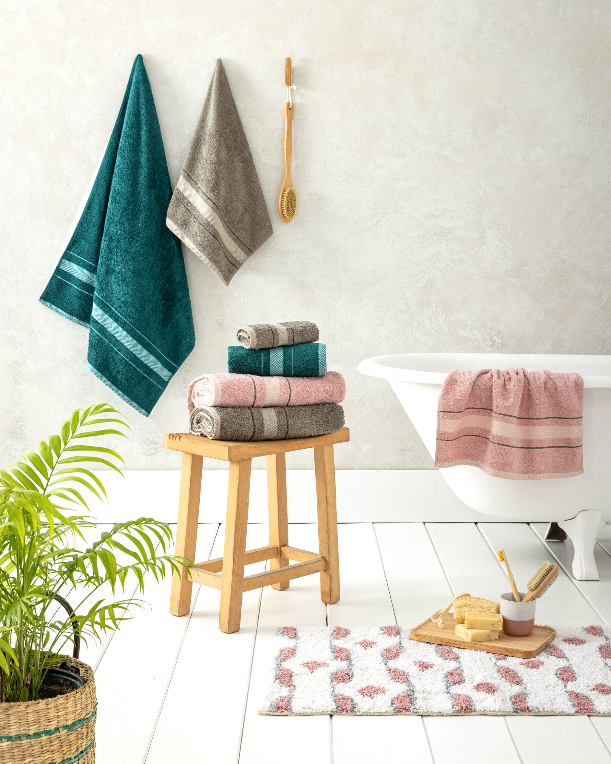 Nima Home Πετσέτα 50x90 Harmony - Powder Nude - Image 2