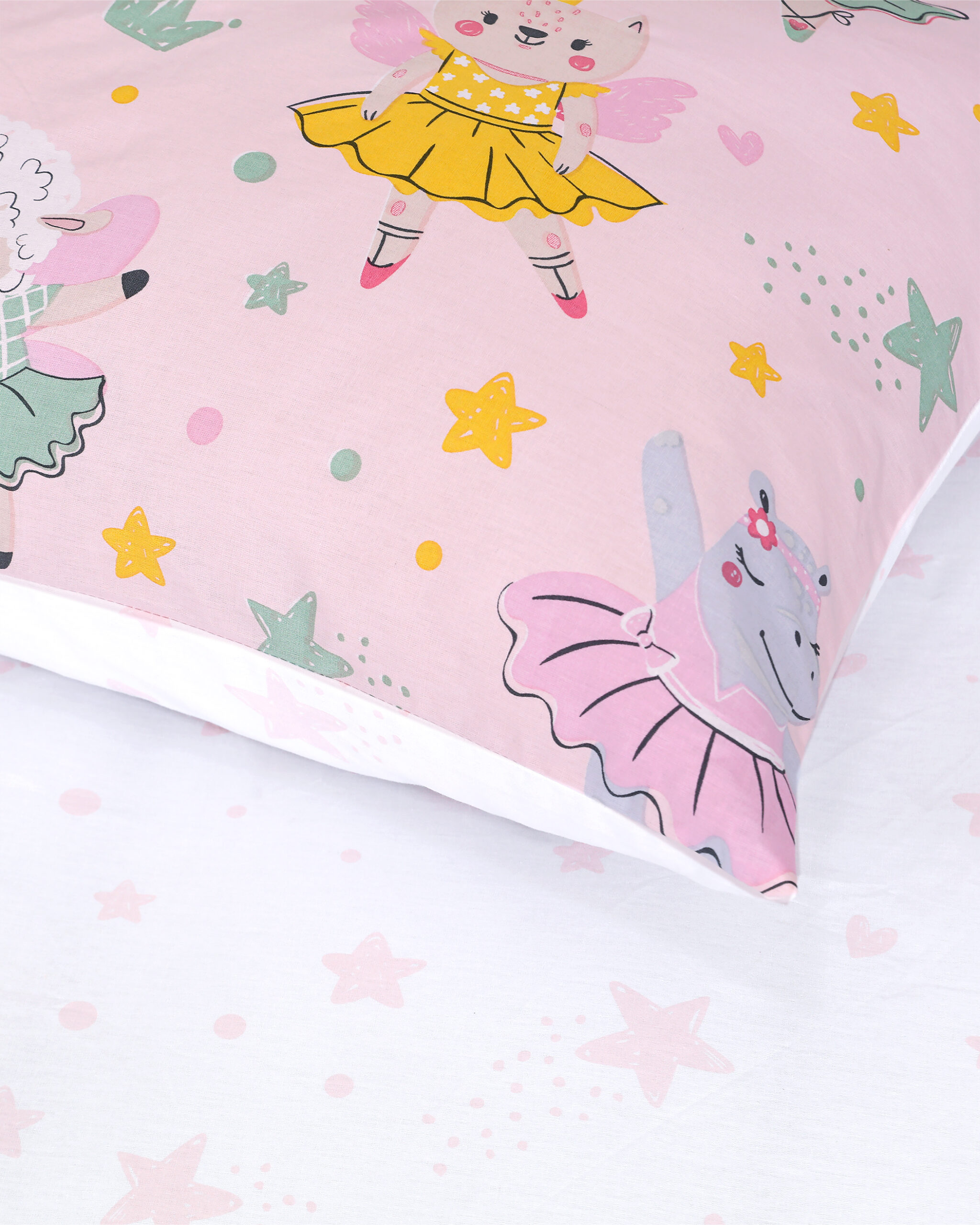 Kocoon Kids Σετ Σεντόνια Μονά με Λάστιχο - Ballet Fairies - Image 2