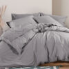 Nef-Nef Homeware Παπλωματοθήκη Basic-22 260x240 726-L.Grey